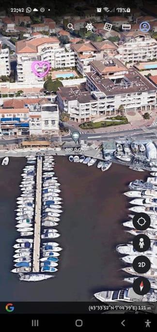 Standing Vue Mer Entre Cannes Et Antibes Golfe-Juan Dış mekan fotoğraf